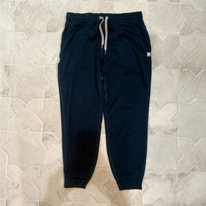 Vuori Navy Heather Performance Joggers